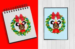 African American Peek-a-boo girls at Christmas Product Image 3