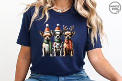 Chihuahua Christmas|Chihuahua Dog with Santa Hat|Dog Mom Product Image 4
