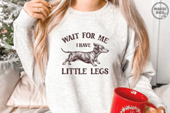 Funny Short People Quote|Wiener Dog Meme Quote|Dachshund SVG Product Image 4