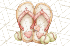 Whimsical Softball Mom Clipart PNG Game Day Mom Graphics Product Image 4