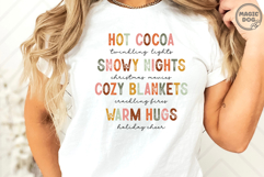Hot Cocoa Weather PNG|Twinkling Lights Christmas Vibes Product Image 4