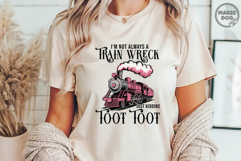 I&#039;m Not Always A Train Wreck Just Kidding Toot|Mental Health Product Image 4