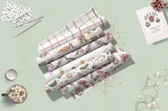 10 CHRISTMAS SEAMLESS PATTERNS | PNG JPG EPS SVG Product Image 6
