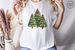 Watercolor Christmas Tree PNG|Holiday Festive Winter Tree Product Image 4