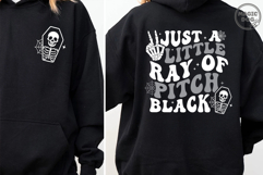 Just A Little Ray Of Pitch Black|Halloween Skeleton Spooky Product Image 4