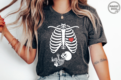 Skeleton Halloween Pregnancy|Halloween Maternity|Fall Mama Product Image 4