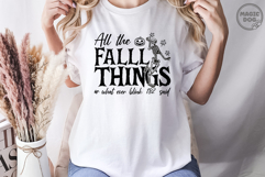 All The Fall Things|Funny Blink 182 Halloween|Fall Skeleton Product Image 4