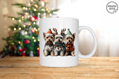 Yorkie Christmas|Yorkshire Terrier Holiday|Christmas Dog PNG Product Image 6