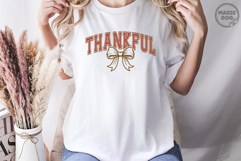 Thankful Coquette Bow|Thanksgiving Fall Season|Cozy Seoson Product Image 4