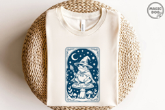 Witch Frog|Mystical Frog Tarot Card|Wizard Frog Cottagecore Product Image 2