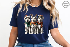 Husky Christmas|Siberian Husky Santa Hat|Christmas Lighting Product Image 4