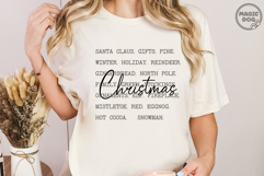 Christmas Words|Minimal Christmas Quote|Santa Pine Gifts Product Image 4