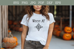 Witchy AF Witches Knot SVG PNG JPG | Witchcraft Sublimation Product Image 2