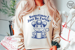 Sometimes I Just Be Fartin&#039;|Unhinged|Retro Frog Meme Coffee Product Image 4