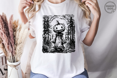 Horror Pumpkin Halloween|Spooky Season|Halloween Gothic Girl Product Image 4