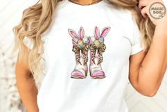 Howdy Easter Cowboy Boots Easter|Western Easter Bunny Ears Product Image 4