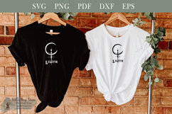 Told to Obey Chose Chaos svg | Broken Halo Gothic Design Product Image 3