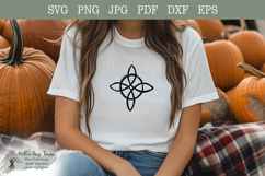 Witches Knot Sacred Protection Symbol Wiccan goth svg png Product Image 3