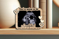 You are going to be Grandfather SVG Baby Ultrasound Sonogram Product Image 4