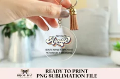 Retro Funny They Call Me Auntie Sublimation PNG Product Image 4