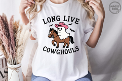 Long Live Cowghouls|Halloween Rodeo|Western Halloween Ghost Product Image 4
