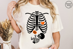 Skeleton Halloween Pregnancy|Halloween Maternity|Fall Mama Product Image 4