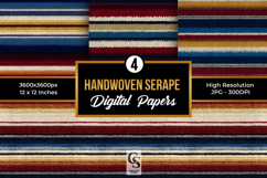 Handwoven Mexican Serape Seamless Patterns Product Image 1