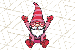 Valentine Gnome PNG | Valentines Day Sublimation Design Product Image 2