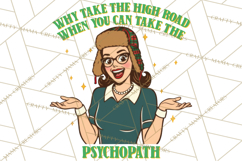 Retro Sarcastic Fifties Housewife PNG | Funny Sublimation Product Image 3