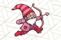 Valentine Gnome PNG | Valentines Day Sublimation Design Product Image 3