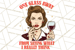 Retro Sarcastic Fifties Housewife PNG | Funny Sublimation Product Image 4