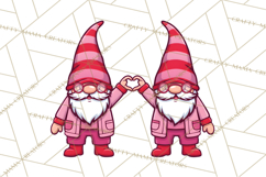Valentine Gnome PNG | Valentines Day Sublimation Design Product Image 5