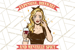 Retro Sarcastic Fifties Housewife PNG | Funny Sublimation Product Image 5