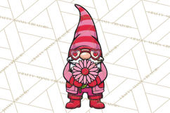 Valentine Gnome PNG | Valentines Day Sublimation Design Product Image 4