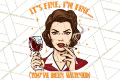 Retro Sarcastic Fifties Housewife PNG | Funny Sublimation Product Image 3