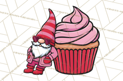 Valentine Gnome PNG | Valentines Day Sublimation Design Product Image 4