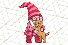 Valentine Gnome PNG | Valentines Day Sublimation Design Product Image 4