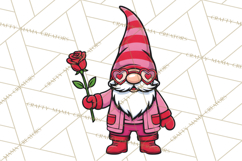 Valentine Gnome PNG | Valentines Day Sublimation Design Product Image 5
