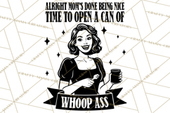 Retro Funny SVG | Sarcastic Woman | Snarky PNG Product Image 3