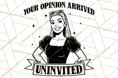 Retro Funny SVG | Sarcastic Woman | Snarky PNG Product Image 4