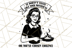 Retro Funny SVG | Sarcastic Woman | Snarky PNG Product Image 5