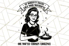 Retro Funny SVG | Sarcastic Woman | Snarky PNG Product Image 5