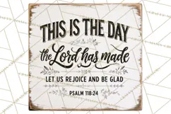 Christian Farmhouse Signs PNG, Faith Typography Bible Verse Product Image 2