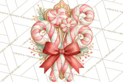 Gingerbread Christmas Accessories, Gingerbread Clipart PNG Product Image 3