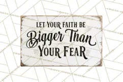Christian Farmhouse Signs PNG, Faith Typography Bible Verse Product Image 5