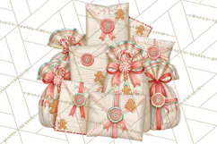 Gingerbread Christmas Accessories, Gingerbread Clipart PNG Product Image 5