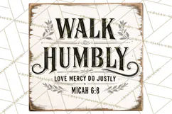 Christian Farmhouse Signs PNG, Faith Typography Bible Verse Product Image 4