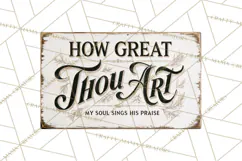 Christian Farmhouse Signs PNG, Faith Typography Bible Verse Product Image 3