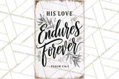 Christian Farmhouse Signs PNG, Faith Typography Bible Verse Product Image 2