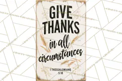 Christian Farmhouse Signs PNG, Faith Typography Bible Verse Product Image 3